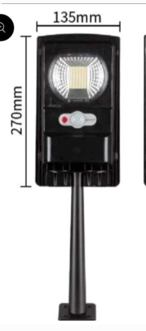 Foco solar 100w 2500lumen