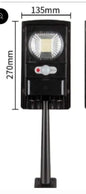 Foco solar 100w 2500lumen