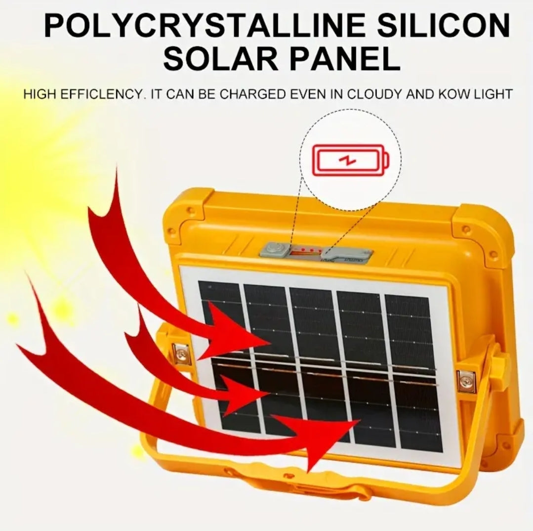 Foco solar para interior