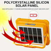 Foco solar para interior