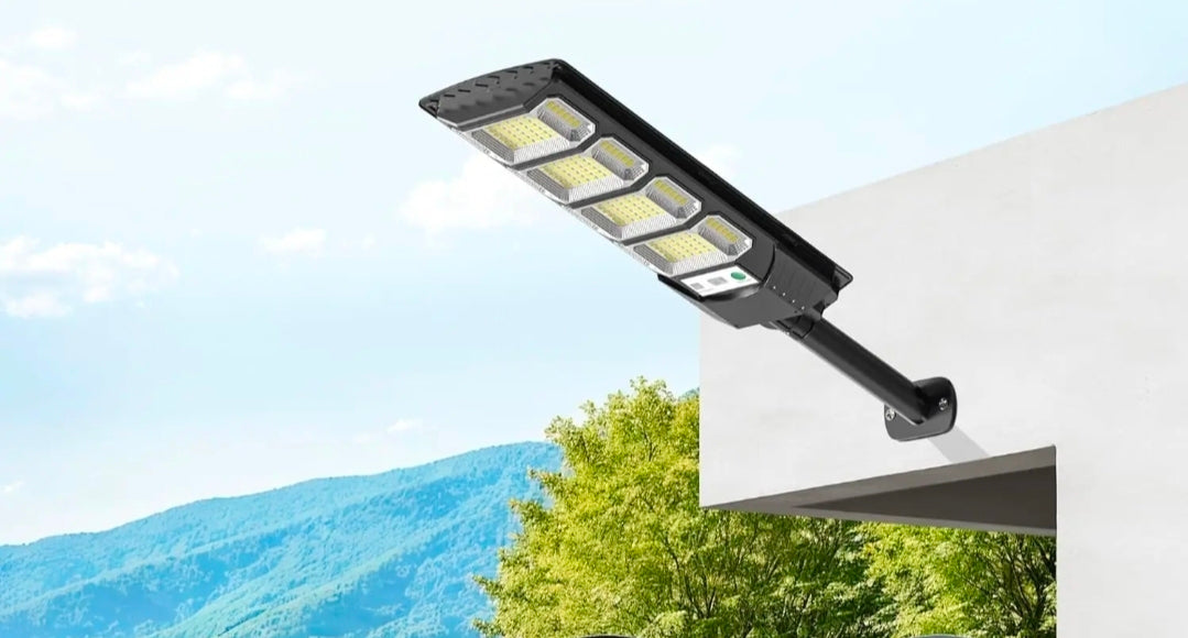 Foco solar 400w 4000lumes 2x$85